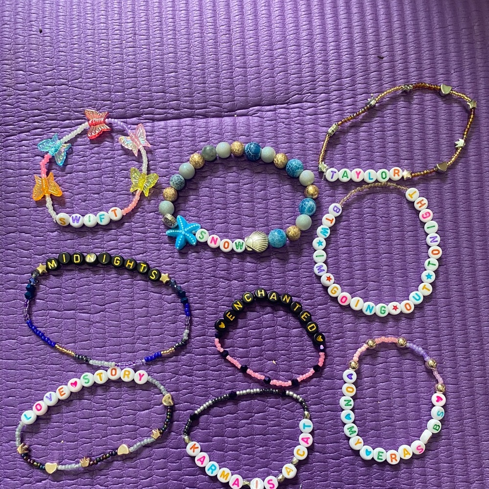 Taylor Swift Eras Tour Mystery Bracelet Bundle (5 bracelets)